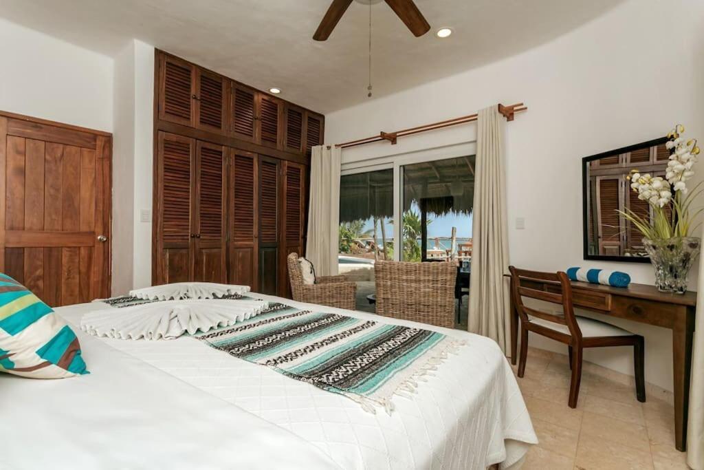 Luxury 5-Br Beachfront Home In Tulum Casa Sofia Gato Exterior foto